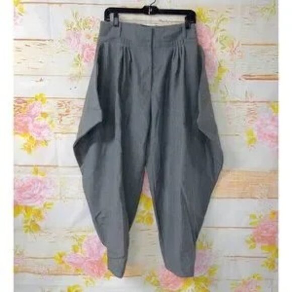 JW Anderson size 6 Side Drape Trousers in grey - Picture 4 of 10